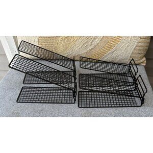 Set Of 2 Ikea Shoe Organizer Skostall Black Metal Shoe Storage